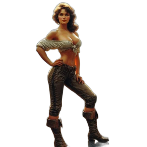 concept art, 3d render, comic book art, fantasy art transparent PNG cut-out