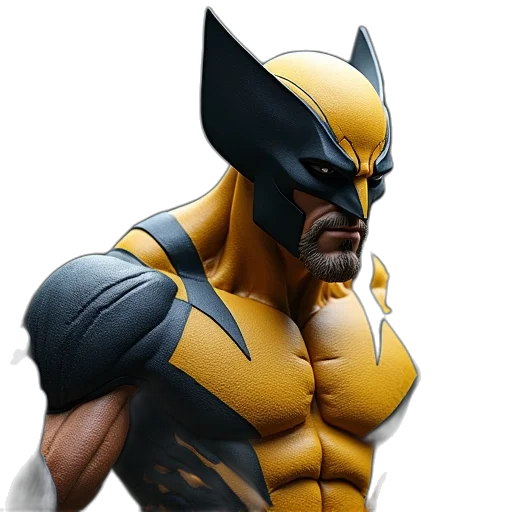 comic book art, 3d render, concept art, photorealistic transparent PNG cut-out