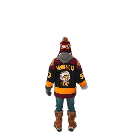 jacket, hat, 3d render, concept art transparent PNG cut-out