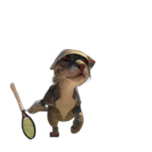 staff, hat, animal, weapon transparent PNG cut-out