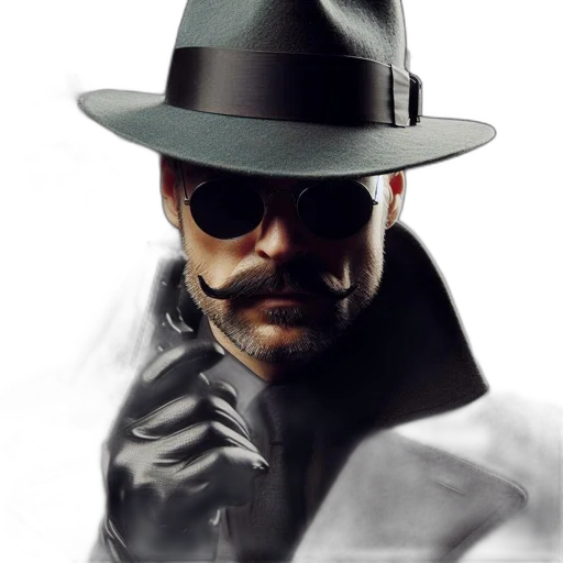 hat, jacket, face, mask transparent PNG cut-out