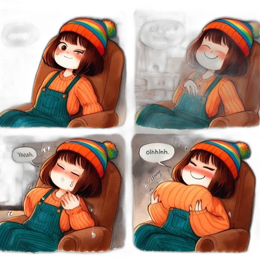 hat, jacket, pixel art, anime transparent PNG cut-out