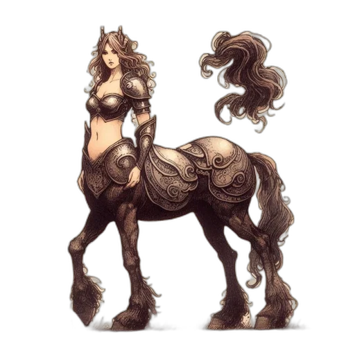 dress, animal, creature, fantasy art transparent PNG cut-out