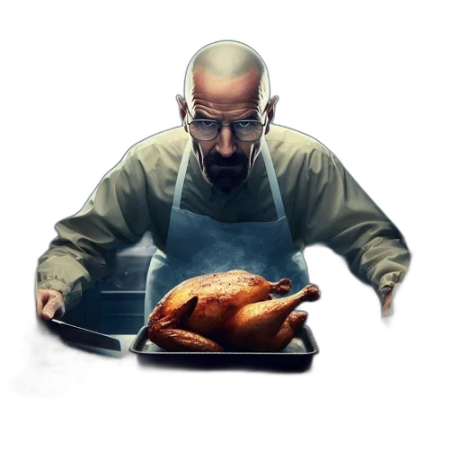 food, animal, concept art, photorealistic transparent PNG cut-out