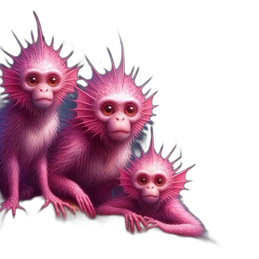 creature, concept art, 3d render, fantasy art transparent PNG cut-out