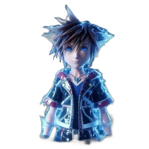 jacket, staff, 3d render, concept art transparent PNG cut-out