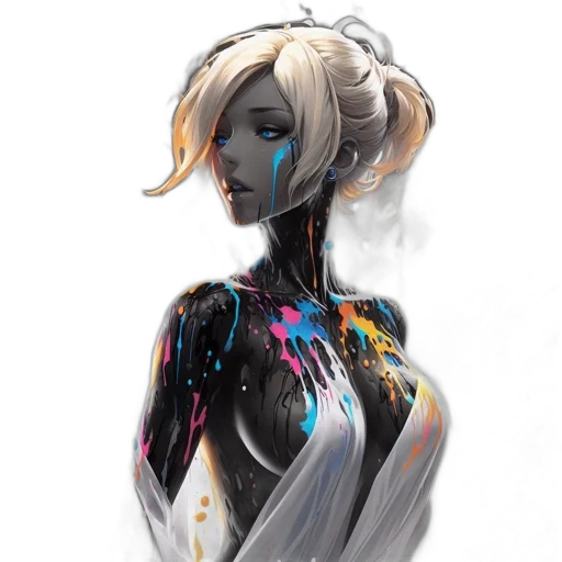 robot, dress, mask, face transparent PNG cut-out