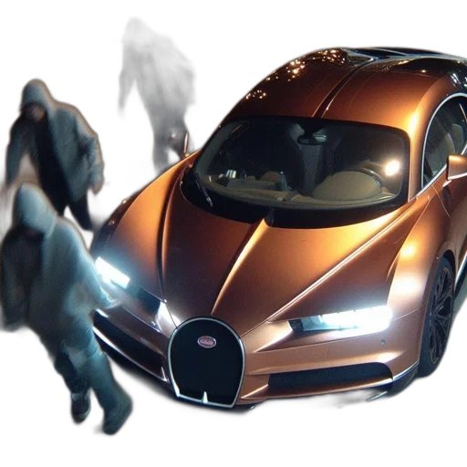 car, 3d render, concept art, photorealistic transparent PNG cut-out