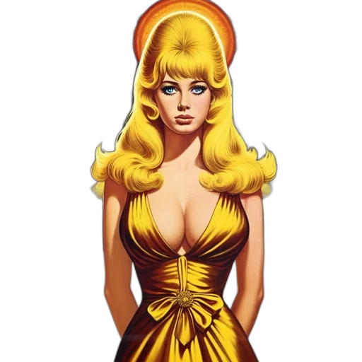 dress, crown, jewelry, hair transparent PNG cut-out