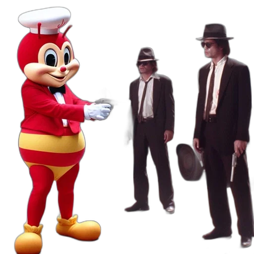robot, food, staff, creature transparent PNG cut-out