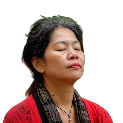 face, staff, photorealistic, woman transparent PNG cut-out