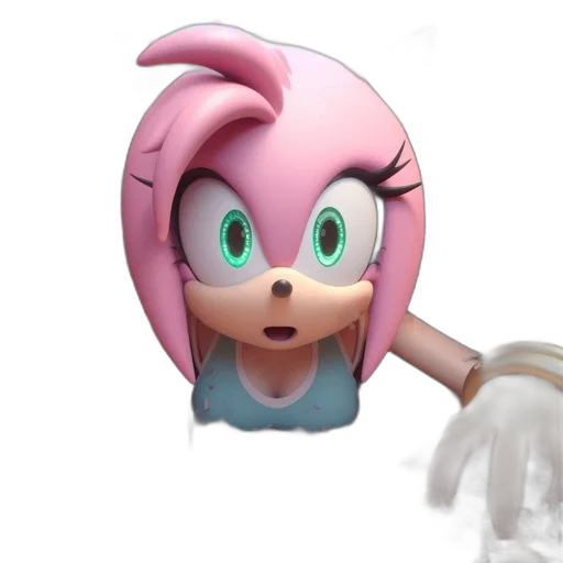 creature, hair, face, mask transparent PNG cut-out