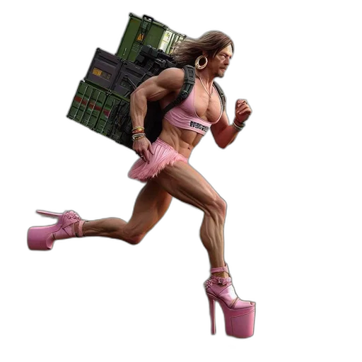 weapon, shoes, animal, creature transparent PNG cut-out