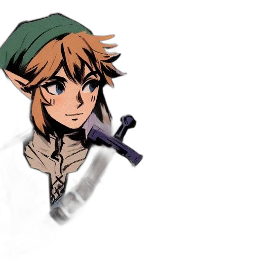 staff, hat, face, weapon transparent PNG cut-out