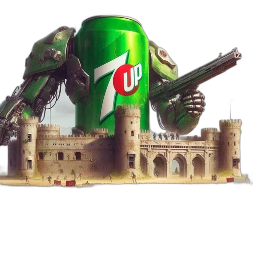dragon, weapon, robot, bottle transparent PNG cut-out
