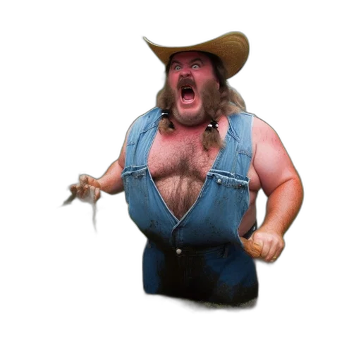 animal, hat, creature, staff transparent PNG cut-out