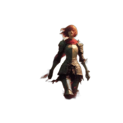dress, staff, dragon, weapon transparent PNG cut-out