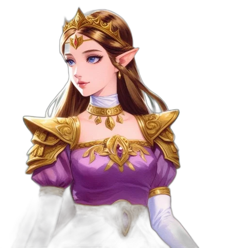 crown, dress, staff, jewelry transparent PNG cut-out