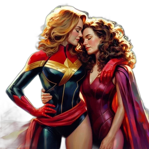 comic book art, concept art, fantasy art, photorealistic transparent PNG cut-out