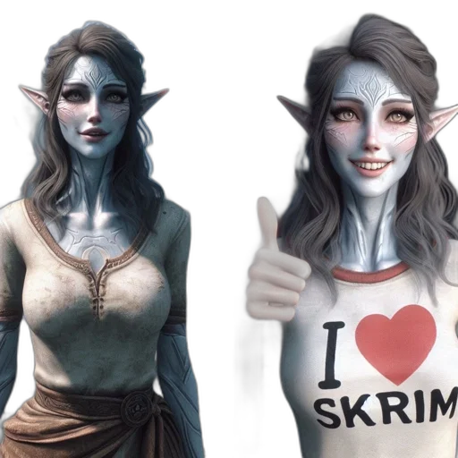 fantasy art, concept art, 3d render, comic book art transparent PNG cut-out