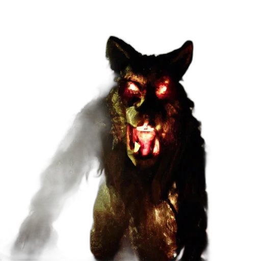 creature, mask, animal, staff transparent PNG cut-out