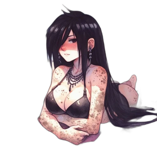 dress, jewelry, mask, creature transparent PNG cut-out