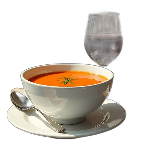 food, 3d render, photorealistic, painting transparent PNG cut-out