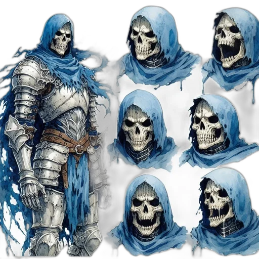 concept art, fantasy art, comic book art, pixel art transparent PNG cut-out