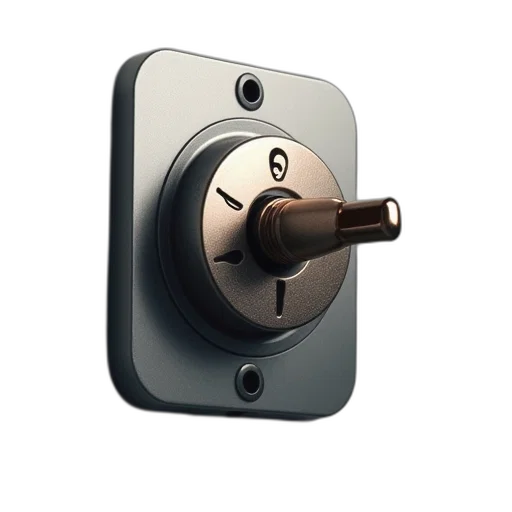 3d render, electronic, switch, 300v transparent PNG cut-out