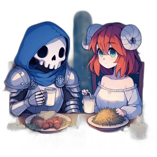 food, robot, pixel art, concept art transparent PNG cut-out