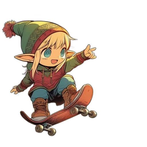 concept art, pixel art, fantasy art, watercolor transparent PNG cut-out
