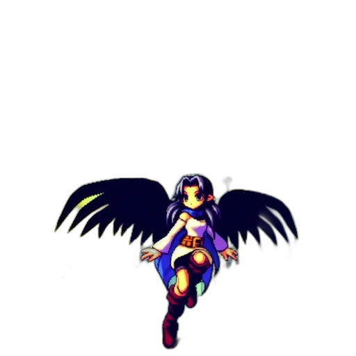 weapon, staff, dragon, pixel art transparent PNG cut-out