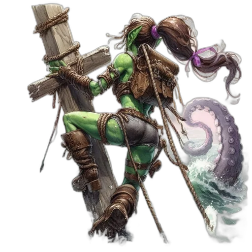 dragon, staff, concept art, fantasy art transparent PNG cut-out