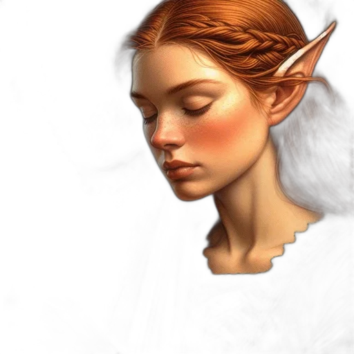 face, dragon, staff, fantasy art transparent PNG cut-out
