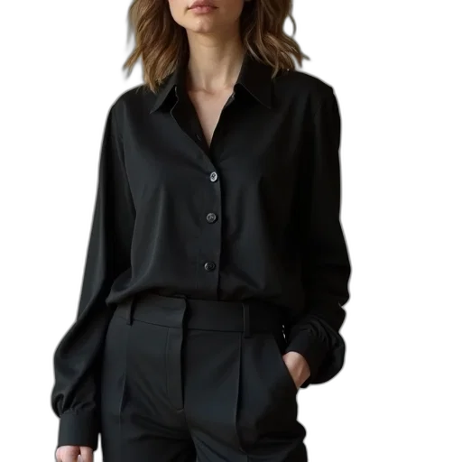 jacket, staff, dress, photorealistic transparent PNG cut-out