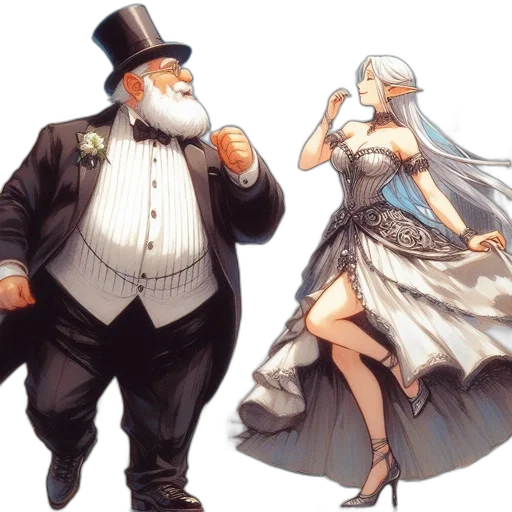 dress, concept art, fantasy art, pixel art transparent PNG cut-out