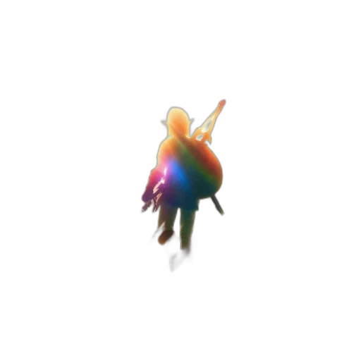 dragon, creature, umbrella, jacket transparent PNG cut-out