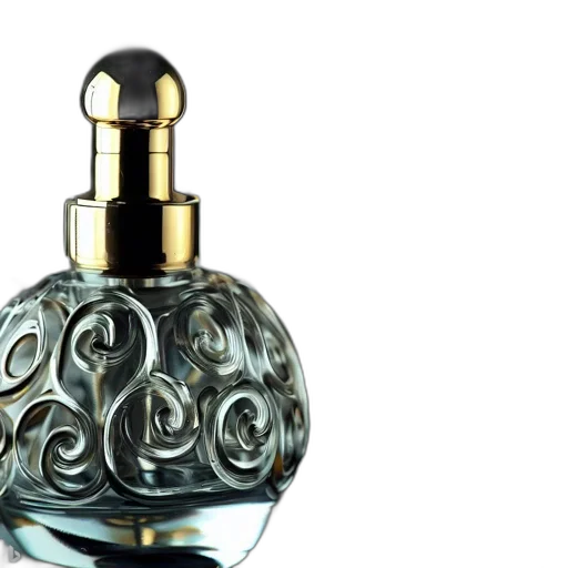 bottle, crown, jewelry, 3d render transparent PNG cut-out
