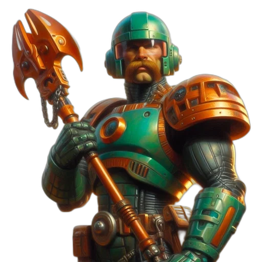 robot, staff, weapon, sword transparent PNG cut-out