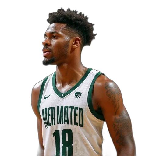 what, michigan, state, basketball transparent PNG cut-out