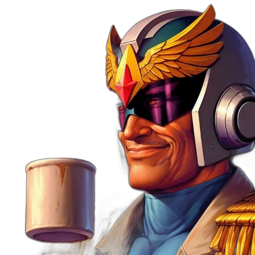 robot, face, concept art, vaporwave transparent PNG cut-out