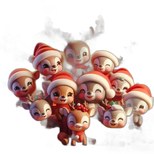 staff, 3d render, concept art, festive transparent PNG cut-out