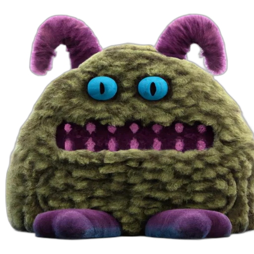 creature, mask, animal, 3d render transparent PNG cut-out
