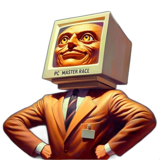 robot, face, mask, jacket transparent PNG cut-out