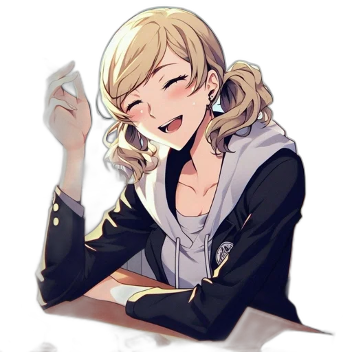 staff, jacket, face, jewelry transparent PNG cut-out