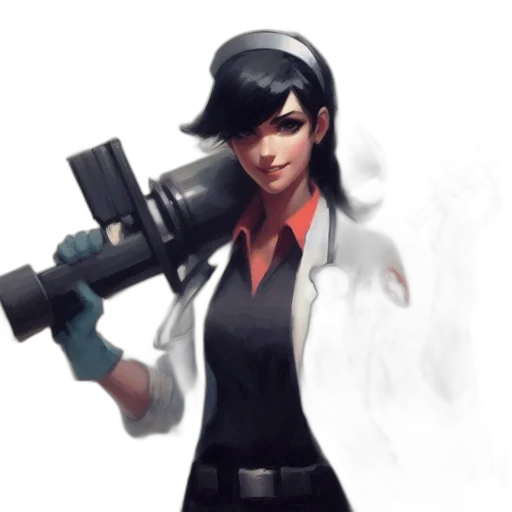 staff, weapon, robot, face transparent PNG cut-out
