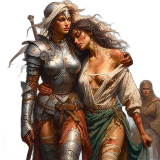 sword, fantasy art, concept art, comic book art transparent PNG cut-out