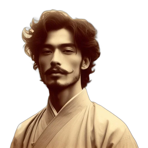 face, staff, dragon, mask transparent PNG cut-out