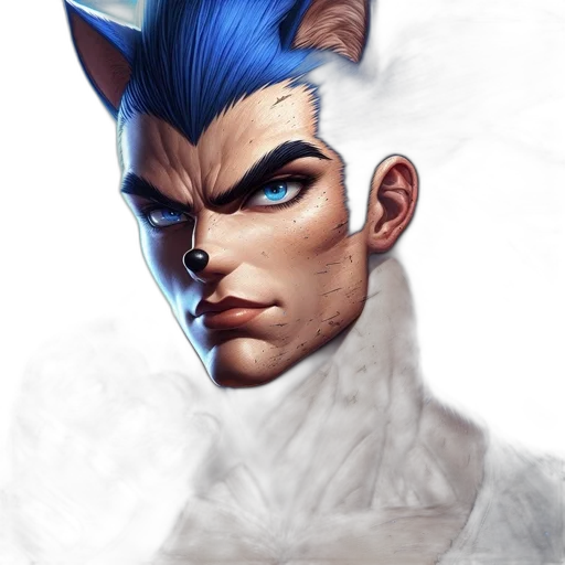face, staff, mask, fantasy art transparent PNG cut-out