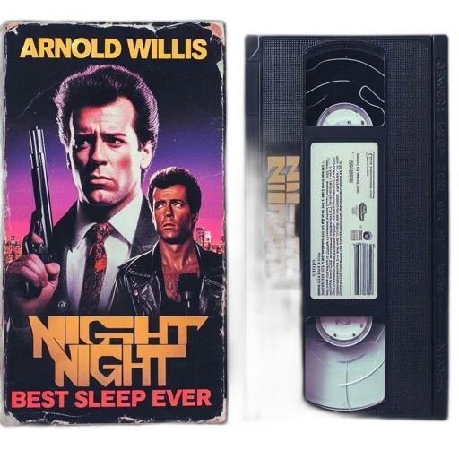night, image, shows, vhs transparent PNG cut-out